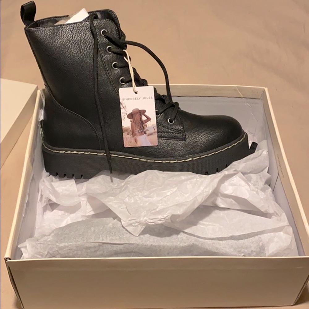 Sincerely Jules combat boots